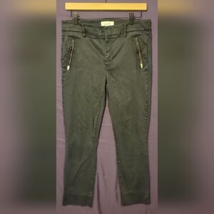 Level 99 Black Stretch Zip Trouser Pants. Size 30